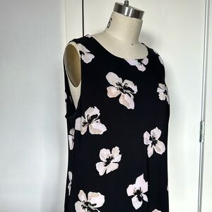 Tommy Hilfiger dress black background with beautiful flower pattern!!